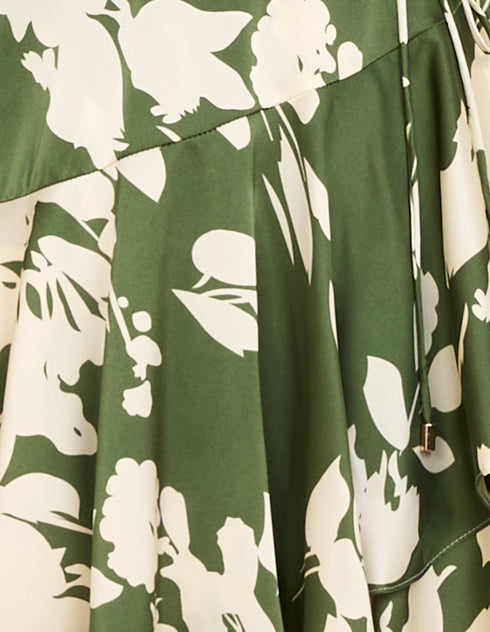 Dhaka Frill Hem Mini Dress